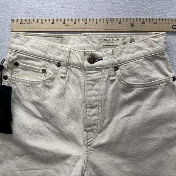 Rag & Bone 100% Cotton Women’s Maya High-Rise Walking Denim Short Sz 25 - Picture 5 of 11